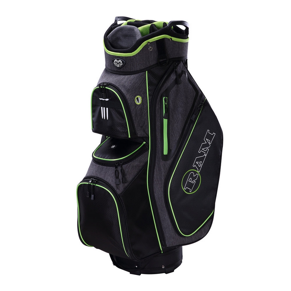 Ram Golf Tour Cart Bag with 14 Way Dividers Top | 4 Colors